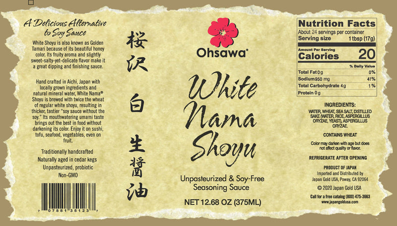 WHITE NAMA SHOYU