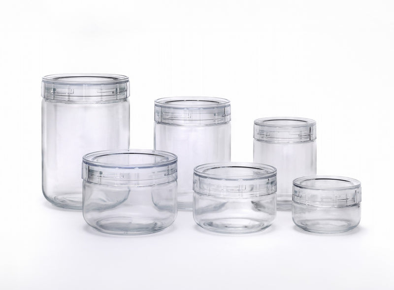 Charmy Clear Storage Jar Set