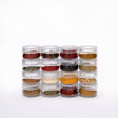 Charmy Clear Storage Jar Set