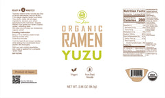 ORGANIC RAMEN, YUZU 2.98 OZ