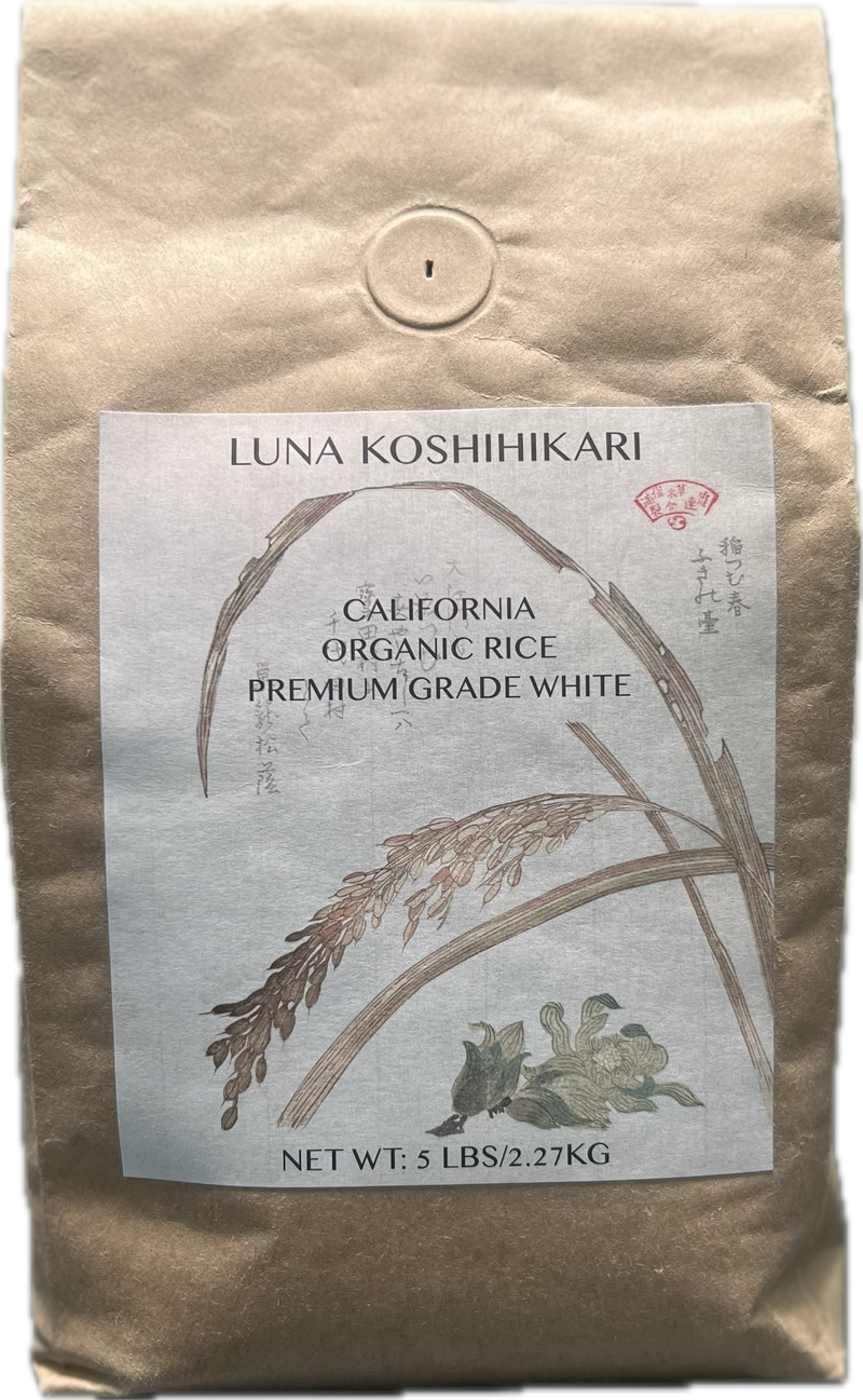 ORGANIC LUNA KOSHIHIKARI RICE 5lb